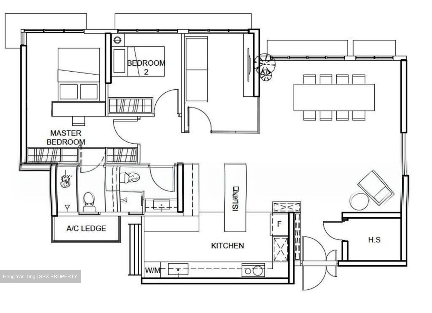 Blk 422A Northshore Straitsview (Punggol), HDB 5 Rooms #540003151
